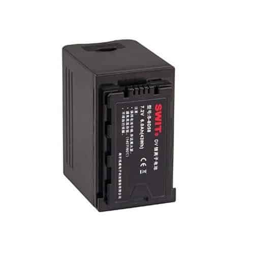 SWIT S-8D58 batéria typ Panasonic VW-VBD s indikáciou