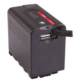 SWIT S-8D58 batéria typ Panasonic VW-VBD s indikáciou