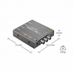 Blackmagic Mini Conventer Audio to SDI 4K