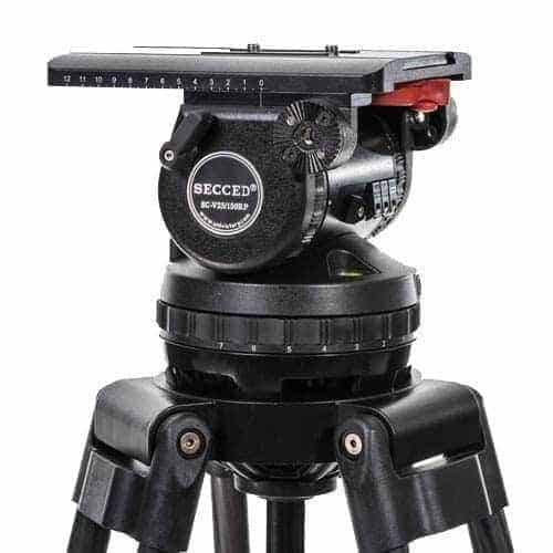 Secced Reach Plus 5 Kit CF video statív s fluidnou hlavou