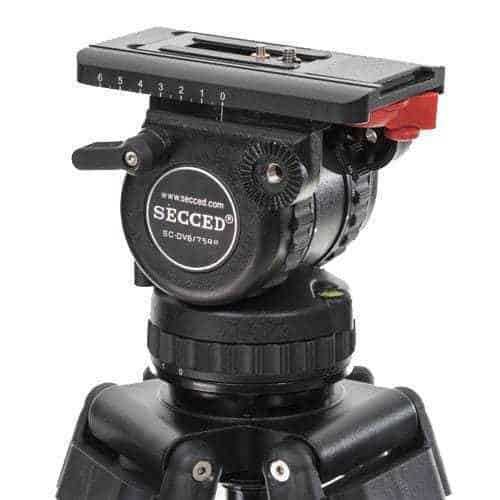 Secced Reach Plus 2 Kit CF video statív s fluidnou hlavou