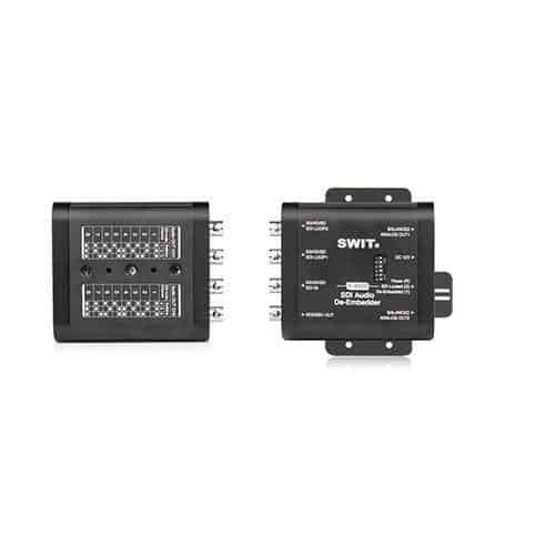SWIT S-4609 SDI Audio De-Embedder Heavy Duty
