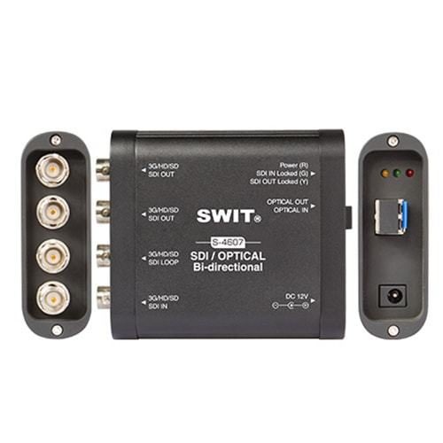 SWIT S-4607 prevodník Optical/3G-SDI Bi-Directional Heavy Duty
