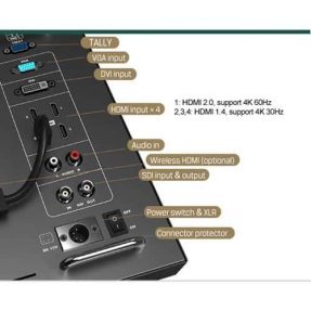 Lilliput BM150-4K 15,6" 4K HDMI prenosný monitor