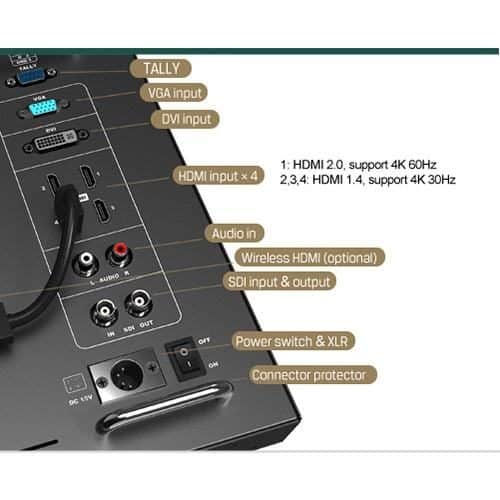 Lilliput BM150-4K 15,6" 4K HDMI prenosný monitor