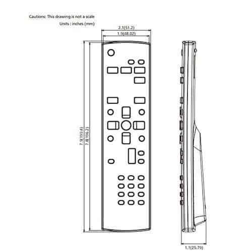 Panasonic TY-RM50VW, (výroba ukončená !!!)