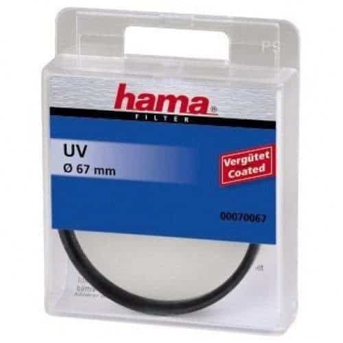 Hama UV filter, coated, 67 mm
