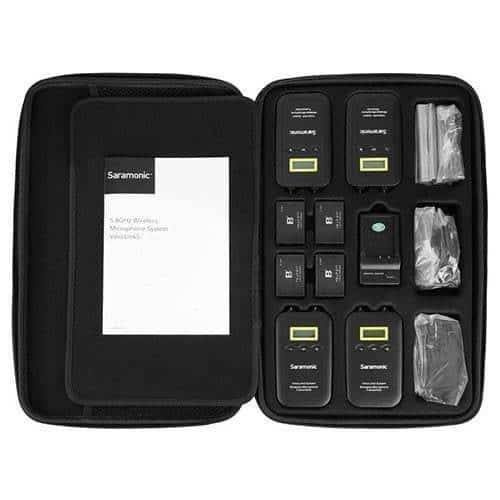 Saramonic VmicLink5 mikroport set 3 TX/1 RX