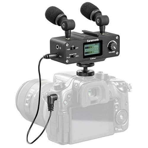 Saramonic CaMixer dvojkanálový audio mixer