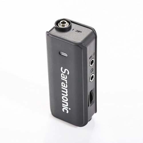 Saramonic LAVMic lavalierový mikrofón s adaptérom pre smartfóny, DSLR a GoPro
