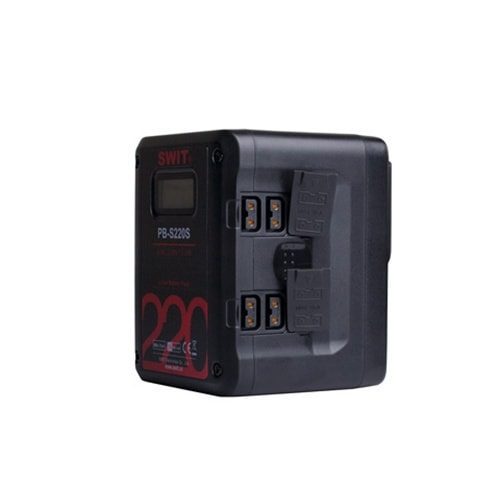 SWIT PB-S220S CINEMA V-Mount batéria so 4x D-TAP
