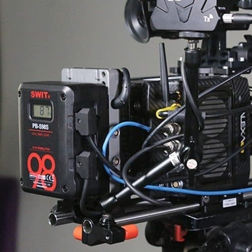 SWIT PB-S98S mini CINEMA V-mount batéria s 2x D-TAP