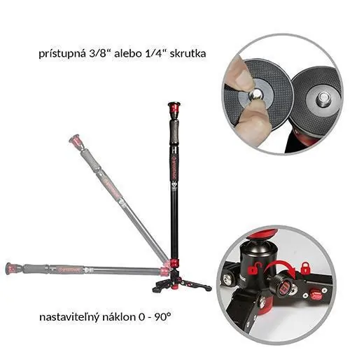 iFootage Cobra 2 Strike II monopod so stojanom