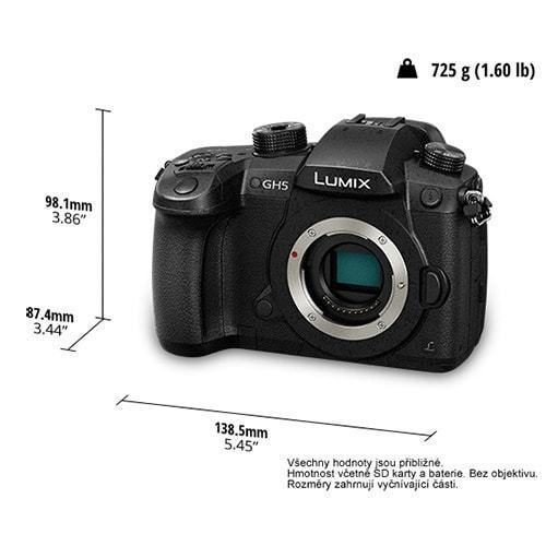 Panasonic LUMIX DC-GH5 - telo