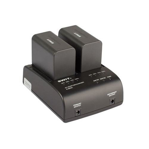 SWIT S-3602C dvojkanálová nabíjačka batérií Canon BP