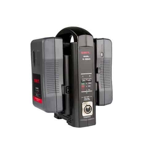 SWIT S-3802S dvojkanálová sekvenčná V-mount nabíjačka