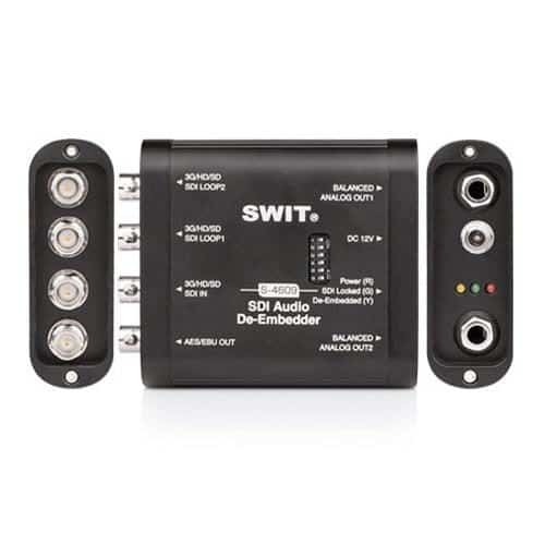 SWIT S-4609 SDI Audio De-Embedder Heavy Duty