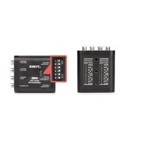 SWIT S-4609 SDI Audio De-Embedder Heavy Duty