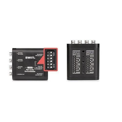 SWIT S-4609 SDI Audio De-Embedder Heavy Duty