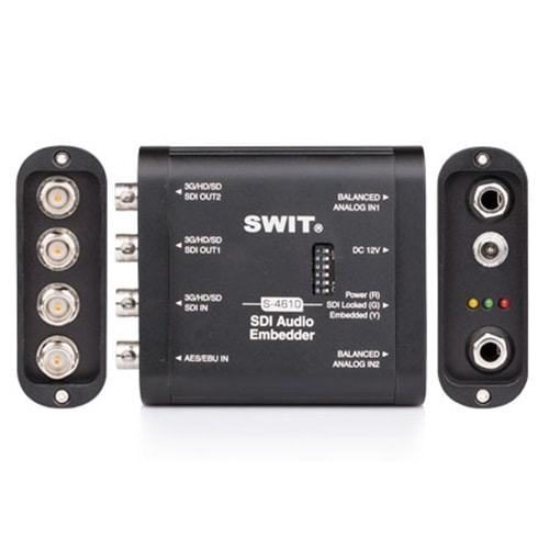 SWIT S-4610 SDI Audio Embedder Heavy Duty