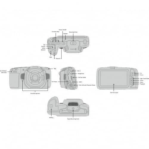 Blackmagic Pocket Cinema Camera 4K