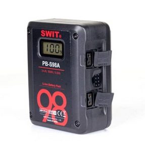 SWIT PB-S98A mini CINEMA Gold-Mount batéria s 2x D-TAP
