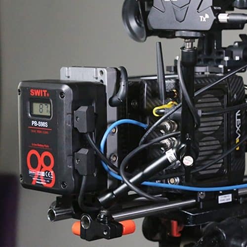SWIT PB-S98A mini CINEMA Gold-Mount batéria s 2x D-TAP