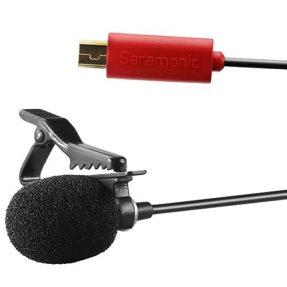Saramonic SR-GMX1 lavalierový mikrofón pre GoPro Hero4 a Hero3