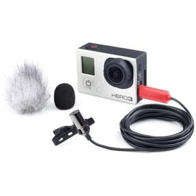 Saramonic SR-GMX1 lavalierový mikrofón pre GoPro Hero4 a Hero3