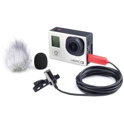 Saramonic SR-GMX1 lavalierový mikrofón pre GoPro Hero4 a Hero3