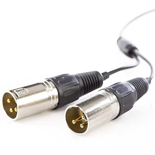Saramonic SR-UM10-CC1 kábel stereo jack na 2x XLR