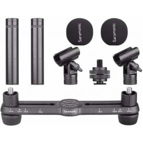 Saramonic SR-M500 set kompaktných kondenzátorových mikrofónov (pár)