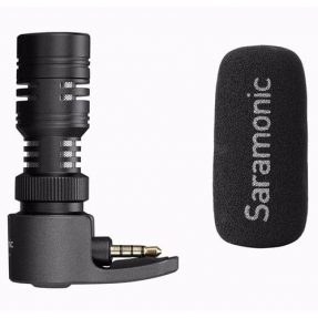 Saramonic SmartMic+ mikrofón pre smartfóny s kardioidnou charakteristikou