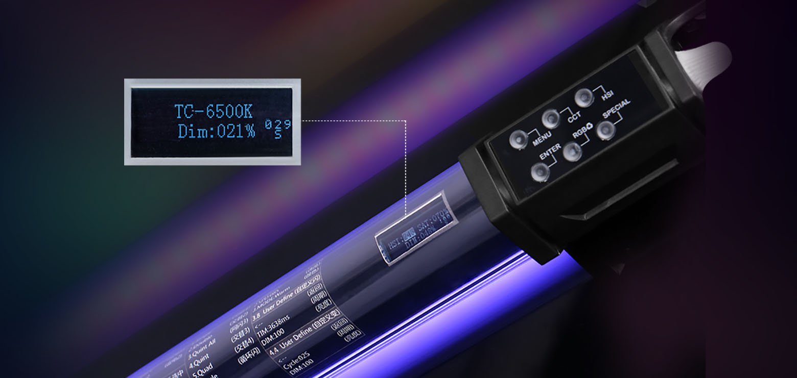NANLITE PavoTube 30C RGBWW trubicové LED svetlo (Výroba skončila!)