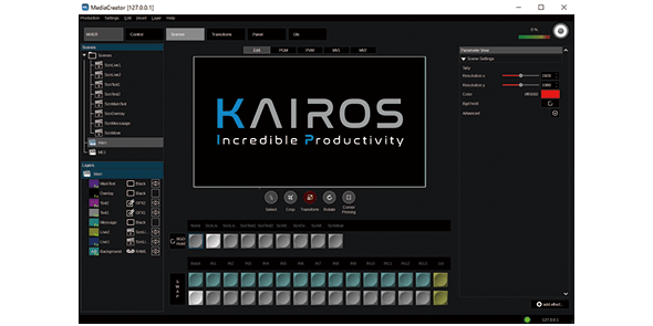 Panasonic KAIROS Centralizovaná IT/IP live video platforma