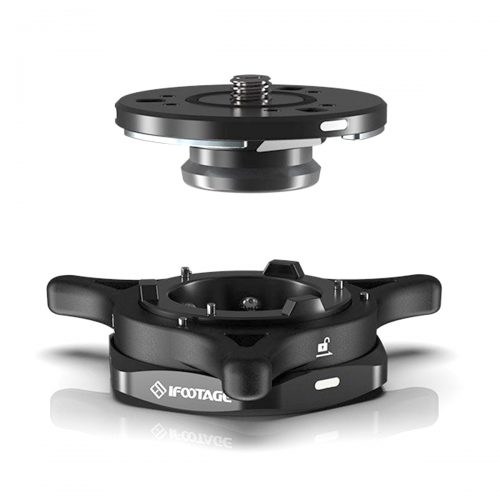 iFootage Seastars Q1 rýchlupínací úchyt (quick release plate) - sada