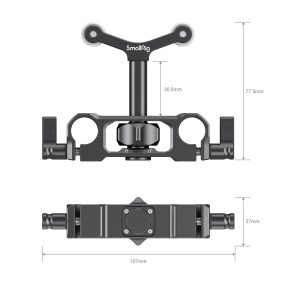 SmallRig 15mm LWS Rod Support for Matte Box and Lens