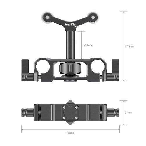 SmallRig 15mm LWS Rod Support for Matte Box and Lens