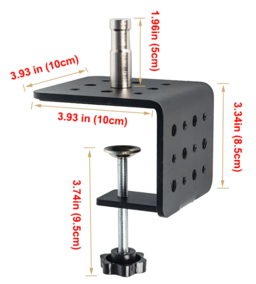 CAME-TV Heavy Duty C Clamp light
Stand