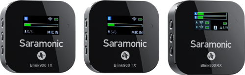 Saramonic Blink 900 B2 mikroport set 2TX / 1RX