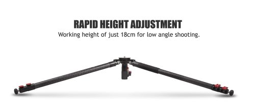 iFootage Gazelle Fastbowl Tripod TC7, statívove nohy z uhlíkových vlakien