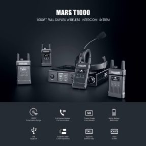 Hollyland Intercom system Mars T1000 v krabici bez kufra.