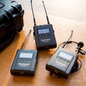 Saramonic UwMic9S mikroport set 2 TX/1 RX v prémiovej kvalite so zabudovaným LiIon akum.