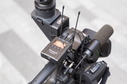 Saramonic UwMic9S mikroport set 2 TX/1 RX v prémiovej kvalite so zabudovaným LiIon akum.