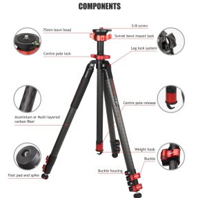 iFootage Gazelle Tripod TC6S-Uprise