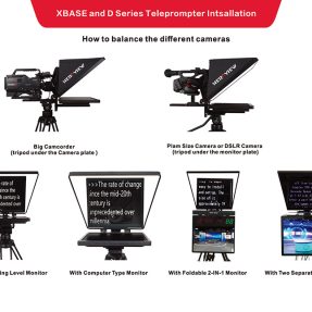 Teleprompter X22D pre 22" monitor