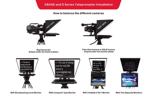 Teleprompter X22D pre 22" monitor