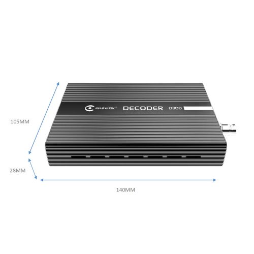Kiloview MG300 Media gateway - multifunction device, dekóder to SDI a HDMI, stream media 