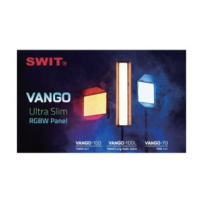 SWIT VANGO-100L, Natural Born Soft 100W RGBW LED panelové svetlo s DMX+App ovládaním