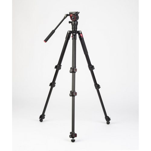 Swit Aluminum Camera Tripod KIT, with SWIT TH50 Fluid Video Head, 5kg Payload, Soft Bag